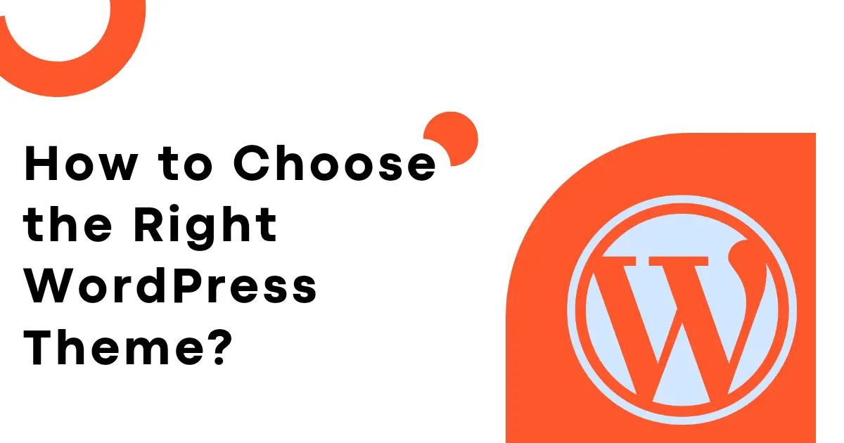 Choosing a WordPress theme article cover