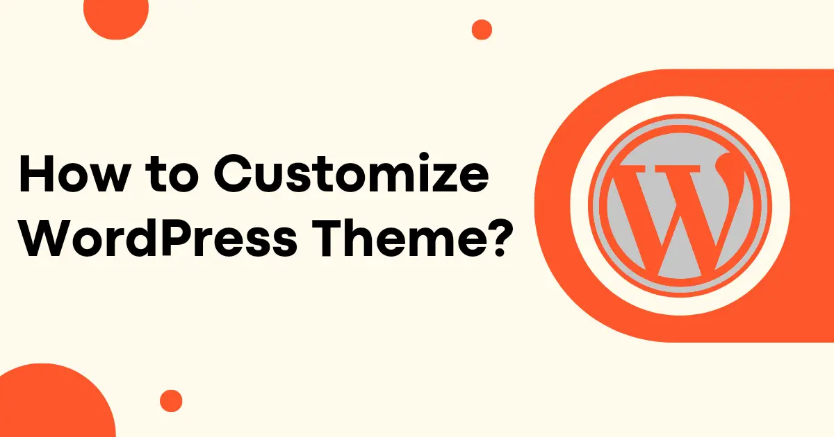 Customizing a WordPress theme article cover